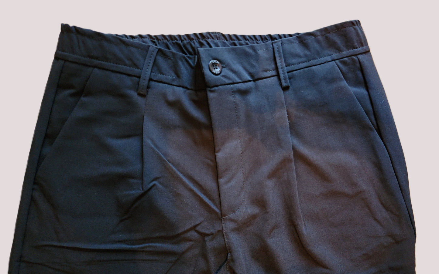 CROSSROADS | PLEATED BAGY FABRIC PANT