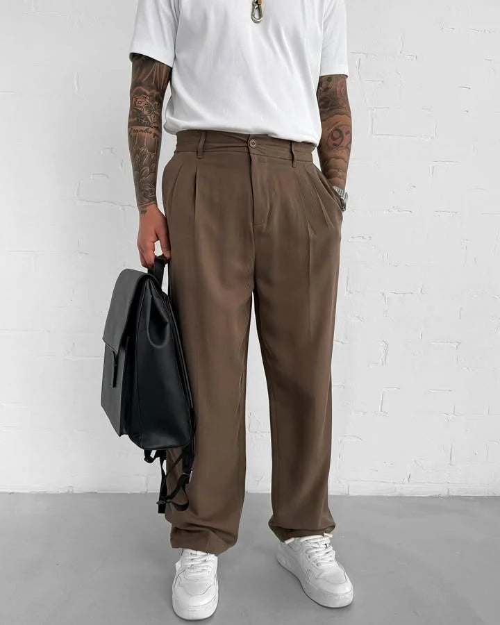 DIPLOMAT   |  Baggy Pleated Pant (Copy)